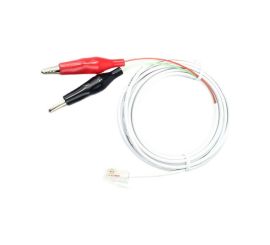 RJ11-Stecker auf 2 * Krokodilklemmen-Testkabel, 1,5 m