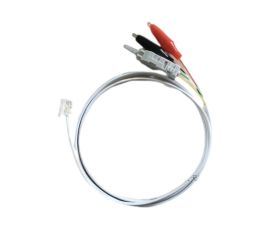 RJ11-Stecker auf 2 Krokodilklemmen und 1 Entenschnabel-Testkabel, 1,5 m