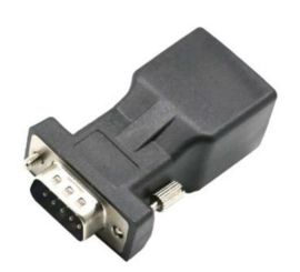 RJ45-Stecker auf 8P 8C-Buchse, Schraubklemmen, vergoldeter Ethernet-Netzwerkstecker