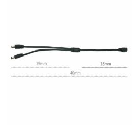 DC-Stromversorgungs-Splitter 1 bis 3 für CCTV-Kamera