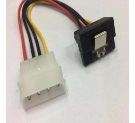 Molex-Stecker auf 90° SATA-Stromkabel