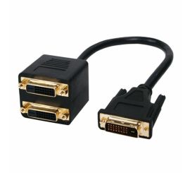 DVI-D-Stecker 2x DVI-D-Buchse