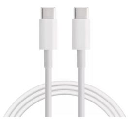 USB 2.0 USB-C-zu-USB-C-Kabel, 200 cm PD 100 W 5 A, weiß