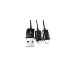 2-in-1-Micro-USB-Ladekabel für Mobiltelefon oder Tablet, 1,0 m