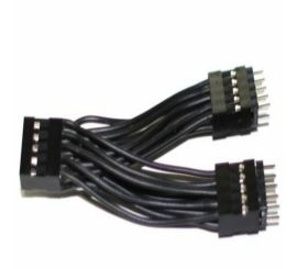 9-poliges HD-Audio-Y-Splitterkabel mit internem Header, 10 cm