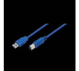 USB 3.0 A-Stecker auf B-Stecker, blau, 1M, CU0044