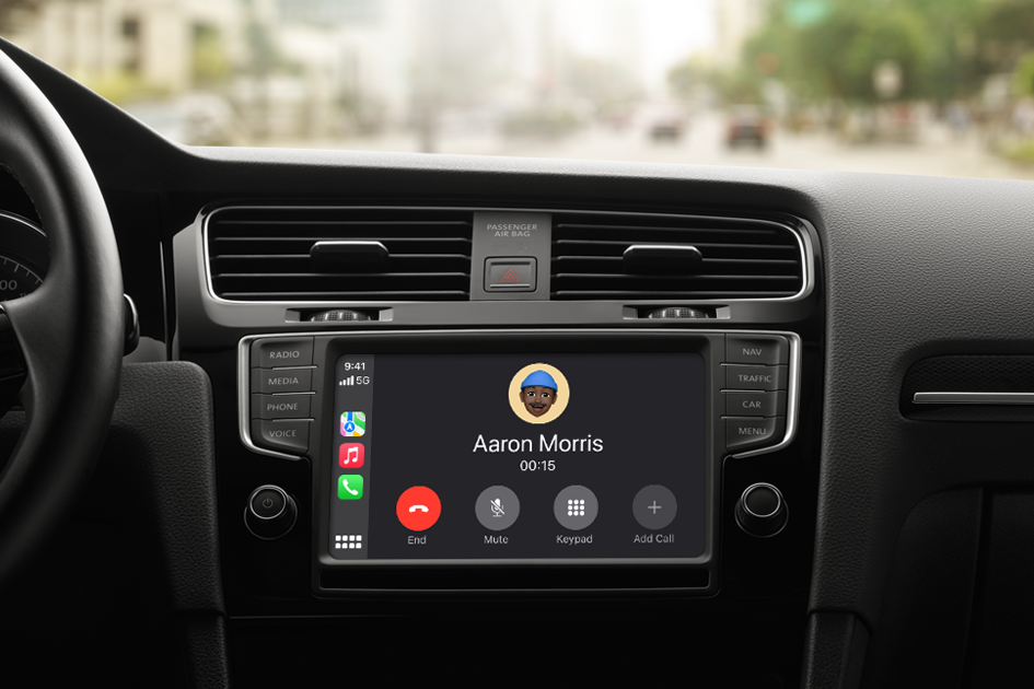 apple carplay verwenden