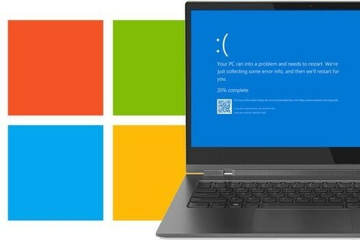 blauer Bildschirm auf Windows