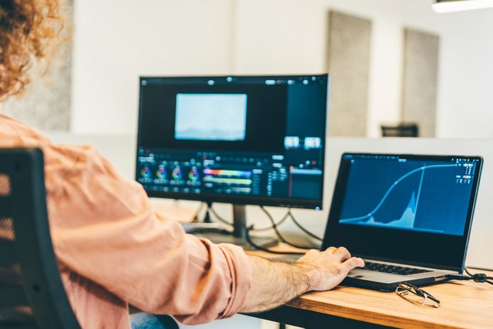 laptop mit monitor